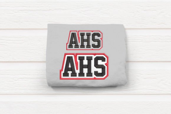 AHS High School Initials Embroidery Review