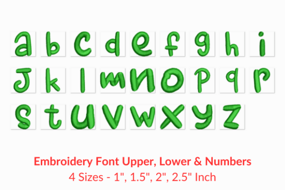 Angry Monsta Fonts: A Bold Embroidery Choice