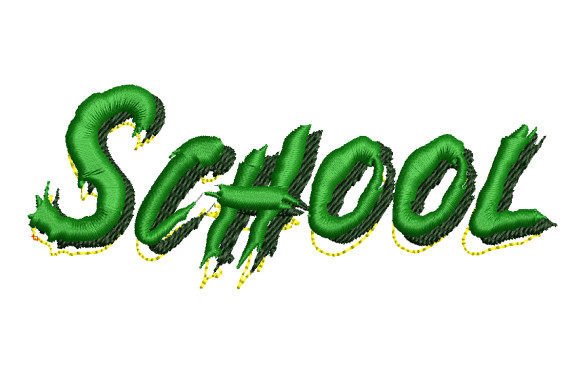 Cool School Font: A Stylish Choice for Sweatshirts
