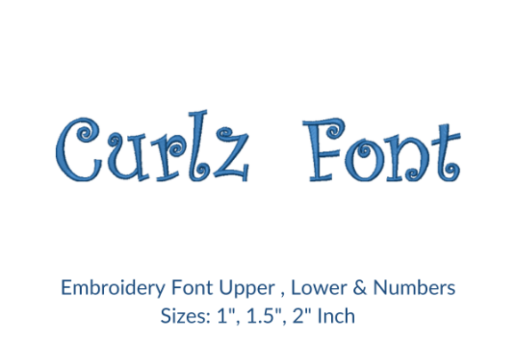 Curlz Fonts Embroidery Design: A Versatile Choice