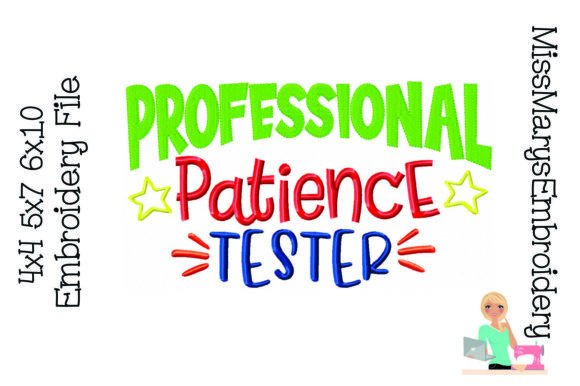 Exploring Professional Patience Tester Embroidery