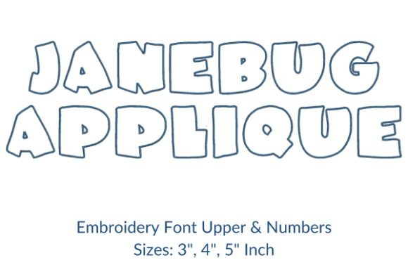 Junebug Applique Fonts: A Charming Embroidery Choice