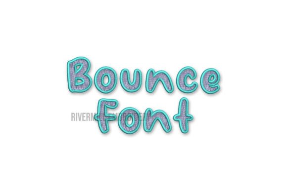 Review: 1 Inch Bounce Machine Embroidery Font