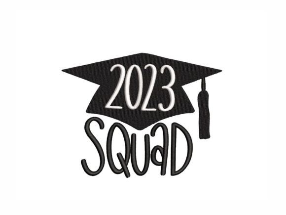 Squad 2023: A Premium Embroidery Design for Your Boutique