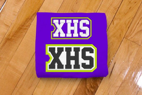 XHS High School Initials Embroidery Review